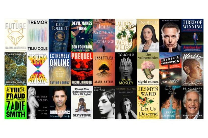 fall books britney and barbras memoirs are among major releases but political books are fewer