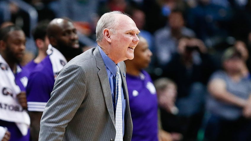 George Karl on sidelines