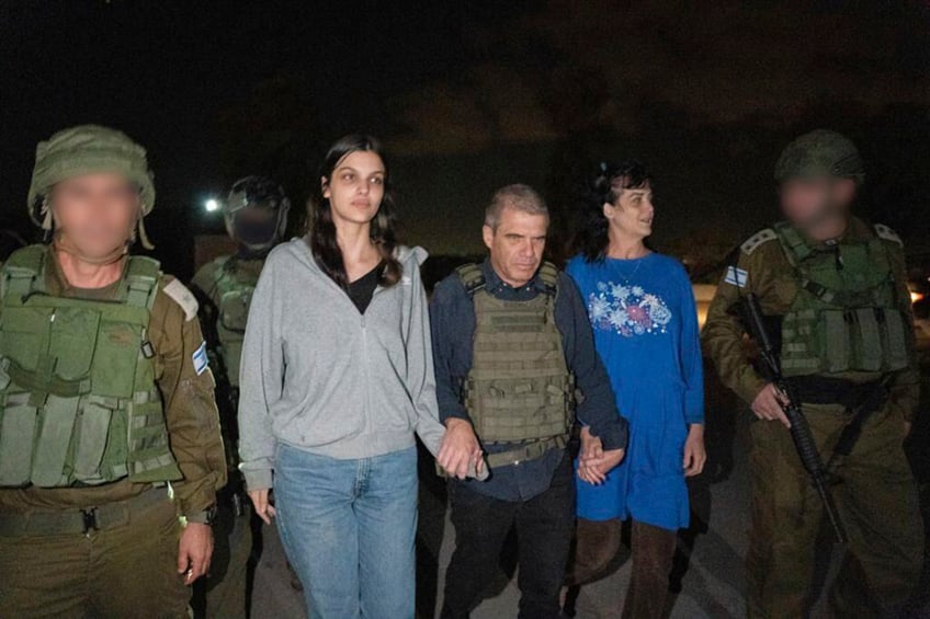 family of freed american hostages will not celebrate until all hostages held by hamas come home