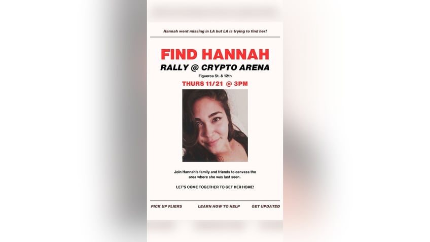 Missing Hannah Kobayashi poster