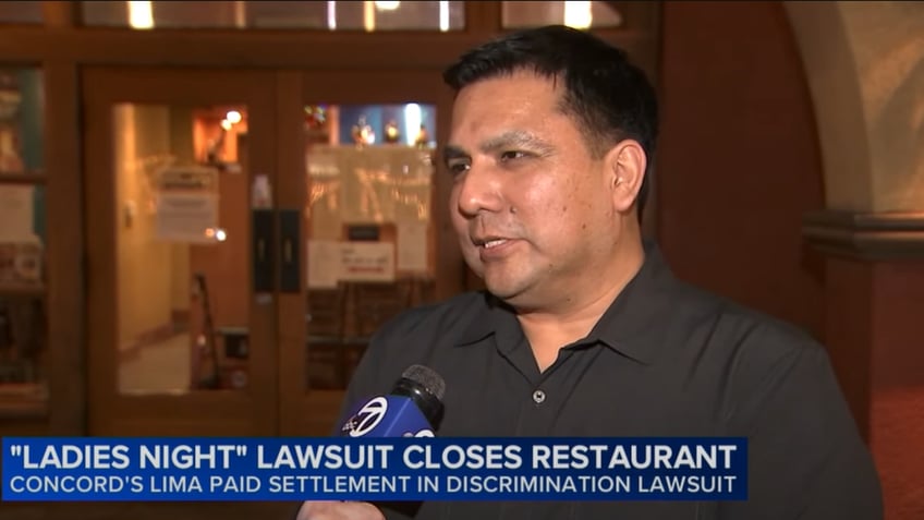 Lima restaurant owner speaks to the media