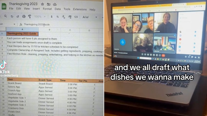 family picks thanksgiving chores using a draft plus top baby name booted off trending list