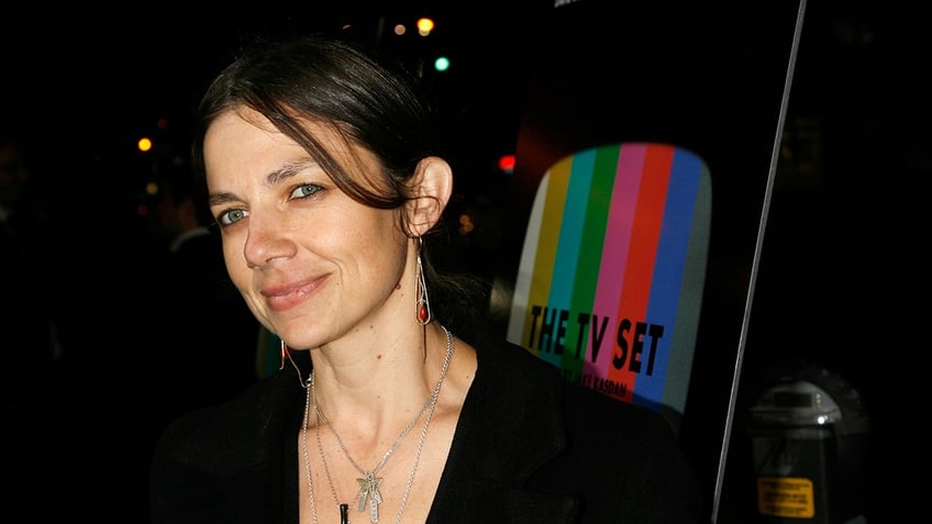 Close up of Justine Bateman