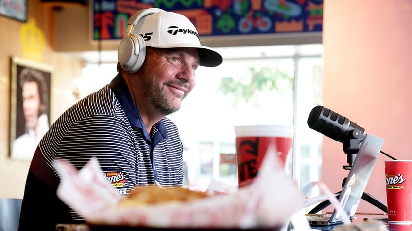 Michael Block smiles at Raising Cane's