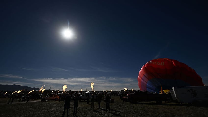 farewell mass ascension at the albuquerque international balloon fiesta canceled due to windy conditions