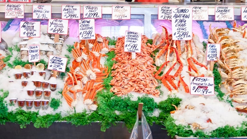 Fish at the farmers market