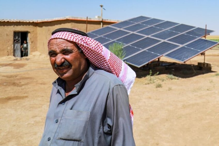 farmers turn to solar power in syrias former breadbasket