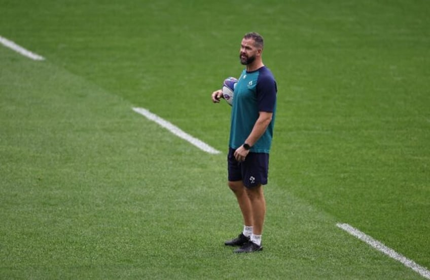 Ireland head coach Andy Farrell says he does not believe in change for change's sake