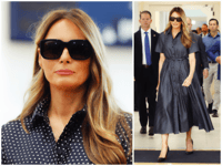 Fashion Notes: Melania Trump Is Election Day Elegant in Palm Beach