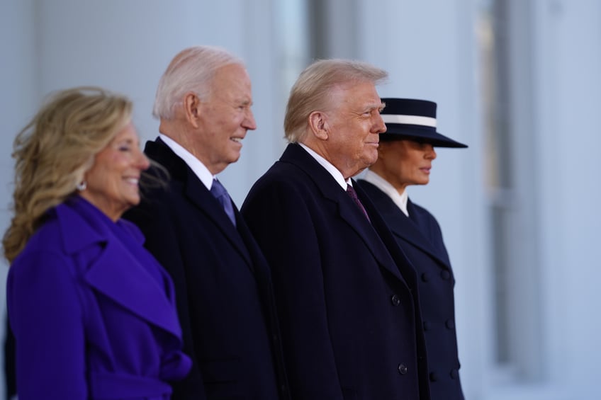 fashion notes melania trump is epitome of american luxury in adam lippes coat eric javits hat