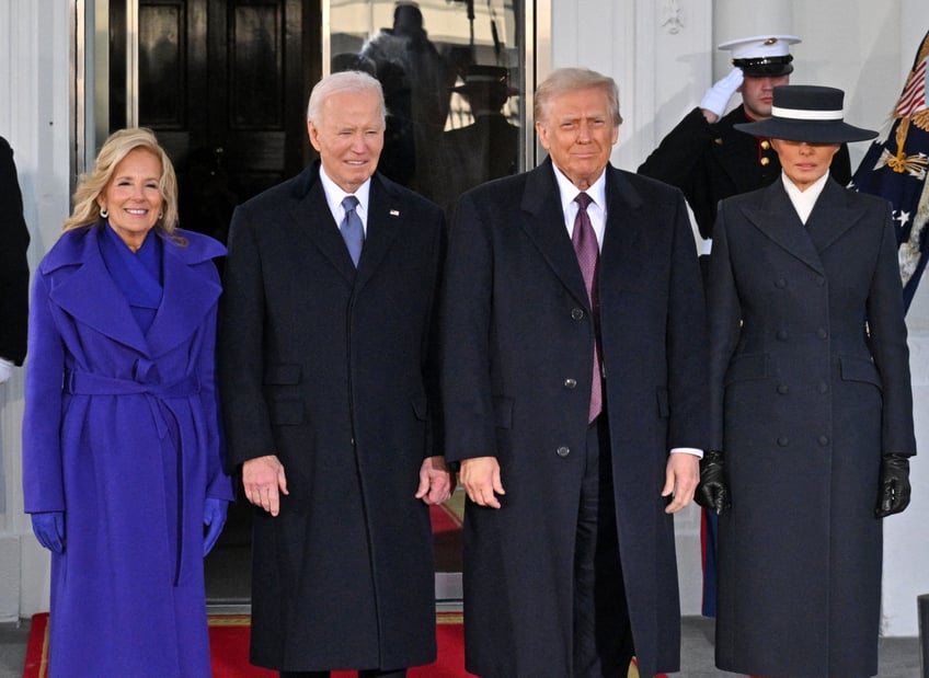 fashion notes melania trump is epitome of american luxury in adam lippes coat eric javits hat