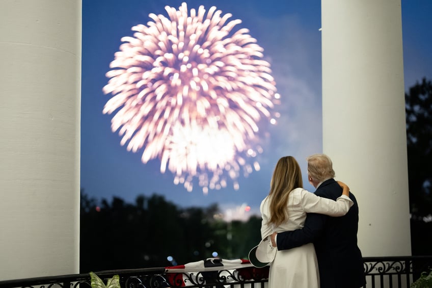 fashion notes melania trump spends 4th of july weekend in thom browne manolo blahniks
