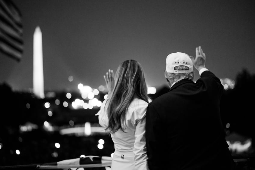 fashion notes melania trump spends 4th of july weekend in thom browne manolo blahniks