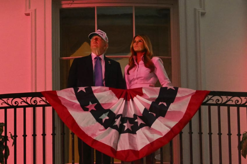fashion notes melania trump spends 4th of july weekend in thom browne manolo blahniks