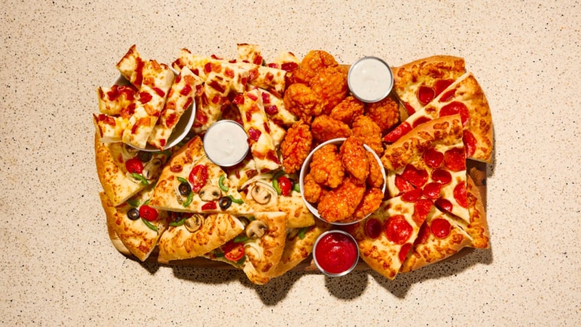 Pizza Hut's new charcuterie board.