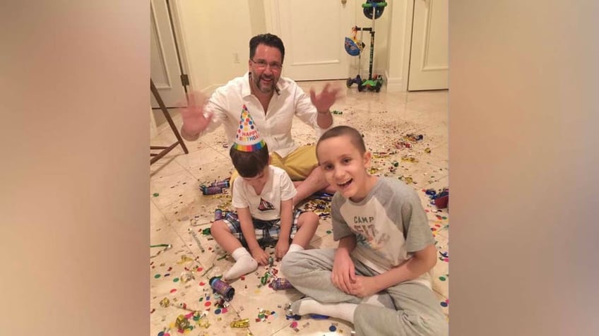 father fights to find cure for his sons cancer