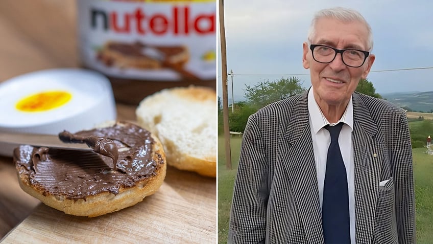 Francesco Rivella, right, is considered the "father of Nutella."