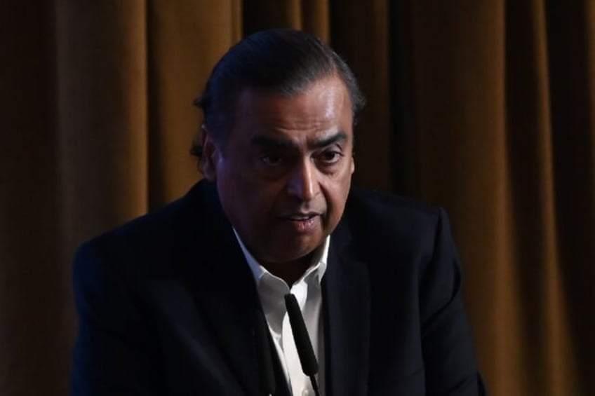 Chairman and managing director of Reliance Industries Mukesh Ambani