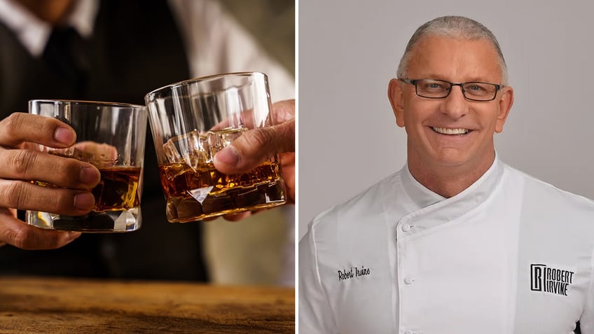 Bourbon drink and Robert Irvine