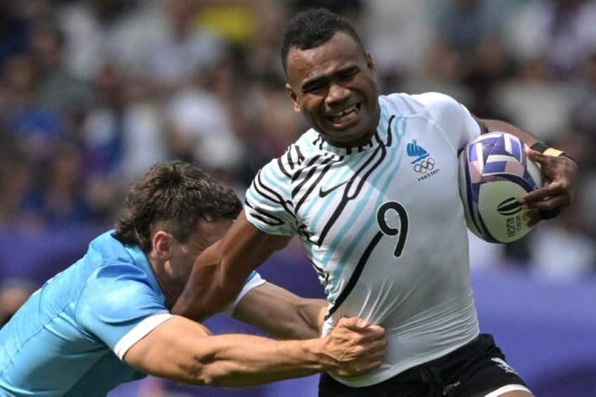 Fiji delighted the crowd with their free-flowing game