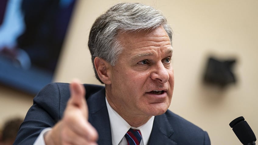 fbi director chris wray warns of spike in reported domestic threats linked to israels war against hamas