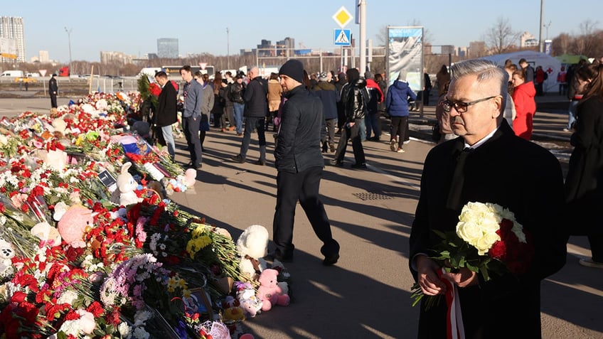 Memorial at Russian concert hall