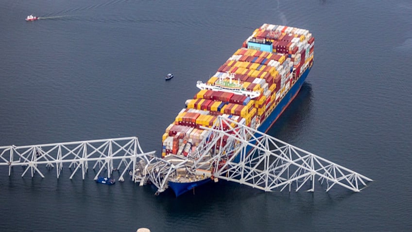 Cargo ship crashes into the Francis Scott Key Bridge in Baltimore