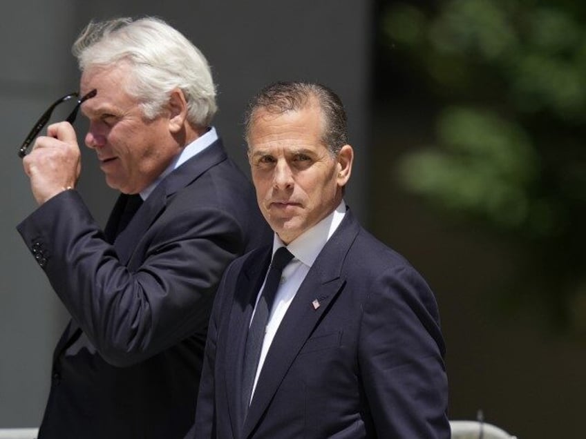 Hunter Biden departs after a court appearance, Friday, May 24, 2024, in Wilmington, Delawa