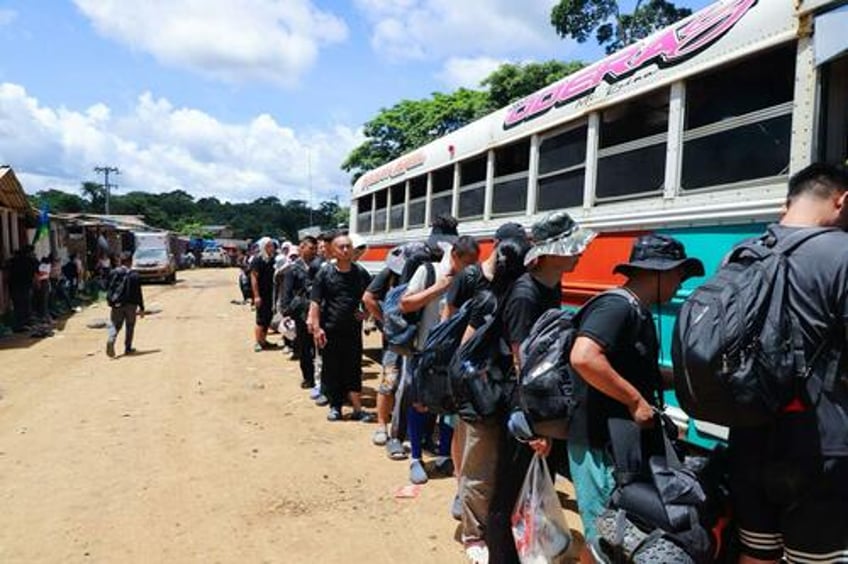 fearing new panama president will block key route to us migrants flood darien gap