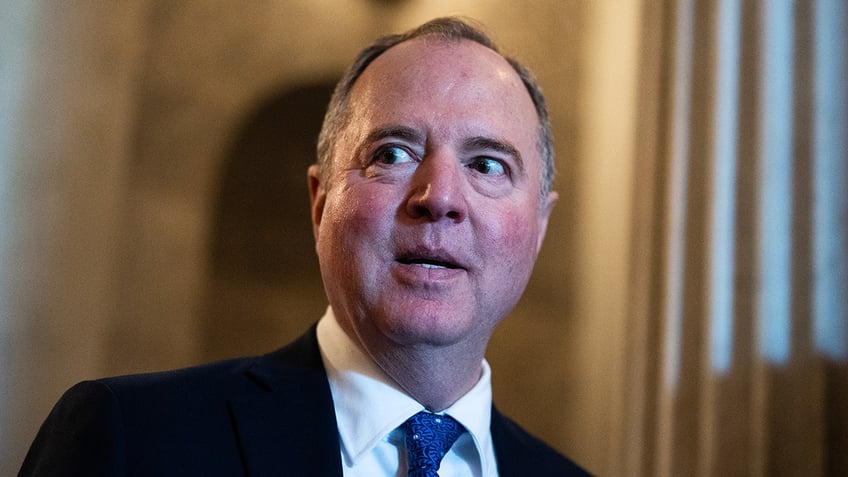 Adam Schiff in the Capitol