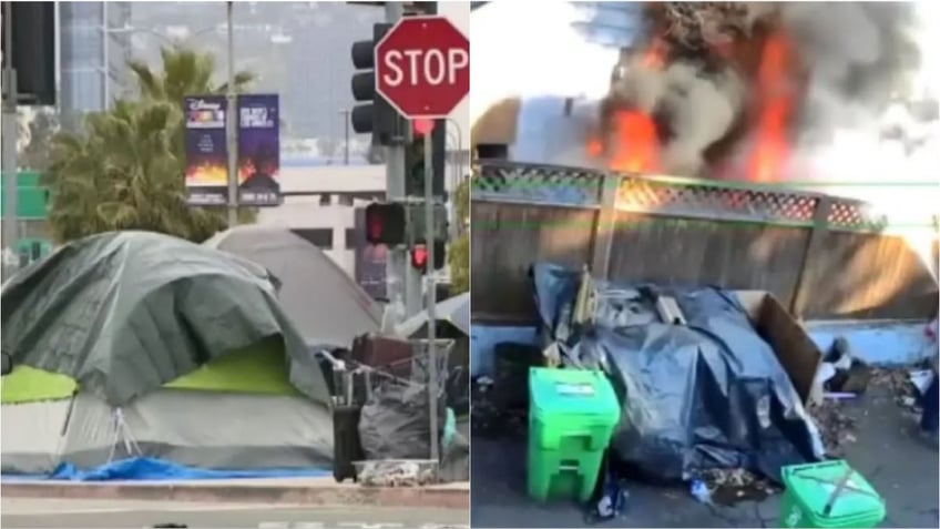 Homeless encampments