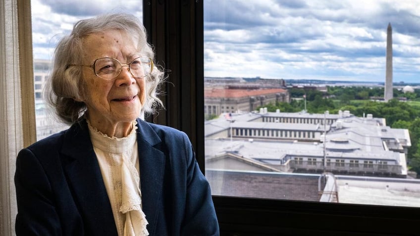 U.S. Circuit Judge Pauline Newman smiling