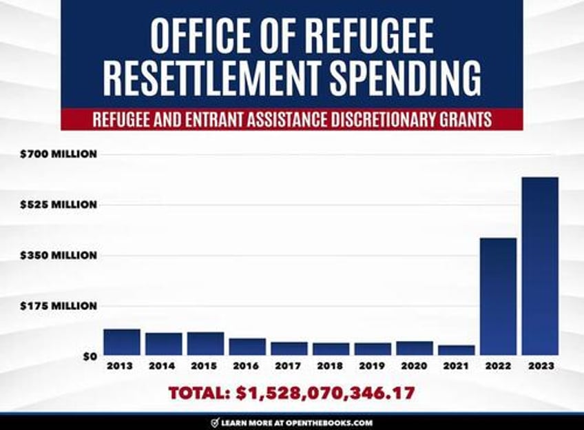 feds spent 20 billion on migrant refugee assistance