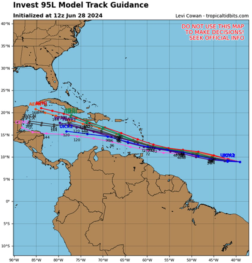 feels like september atlantic disturbance could be upgraded to tropical storm beryl this weekend