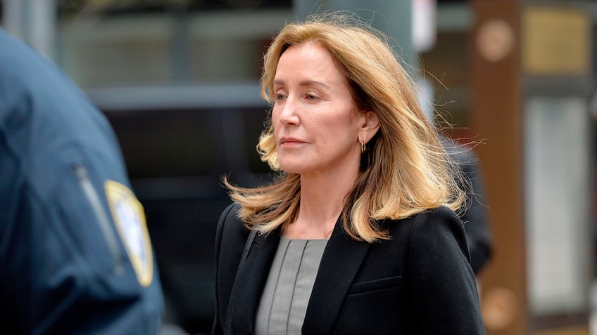 felicity huffman says she had to break law in college admissions scandal to give my daughter a future