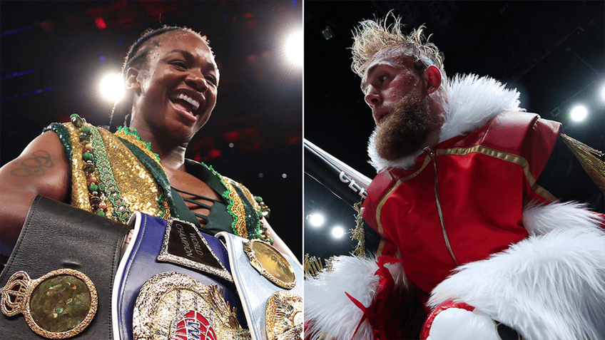 Claressa Shields and Jake Paul