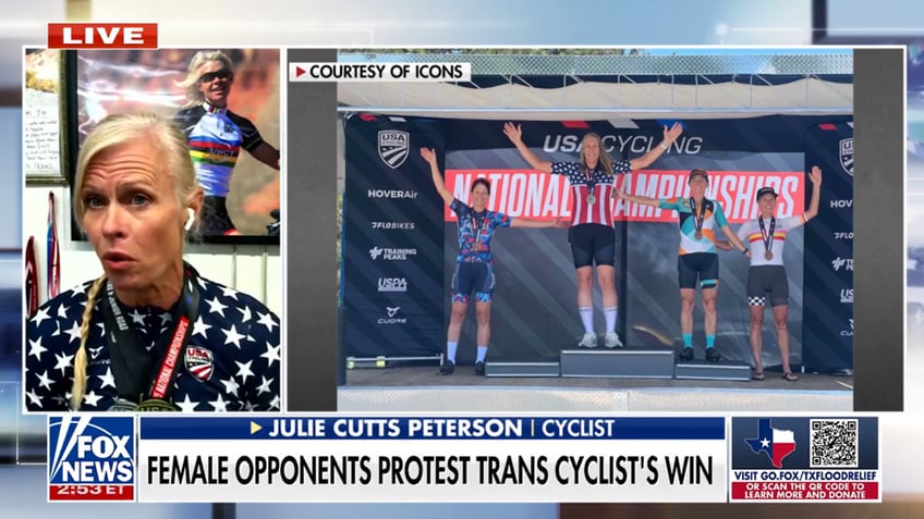 Female cyclist speaks out