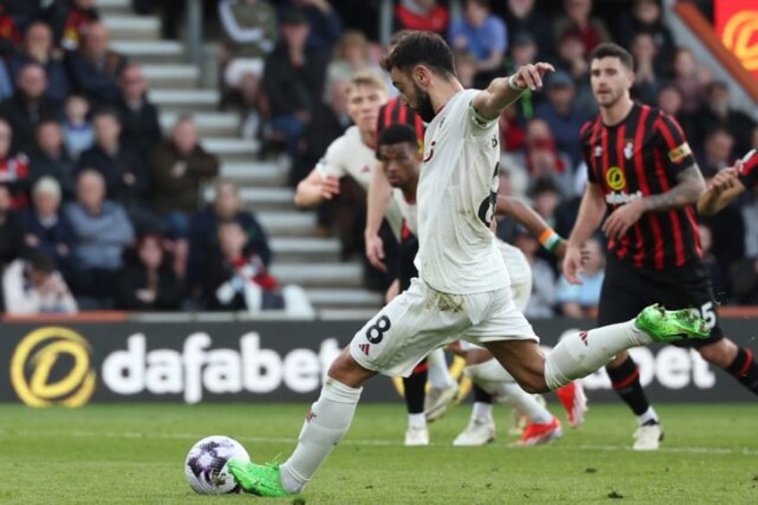 Bruno Fernandes' double could only salvage a 2-2 draw for Manchester United at Bournemouth