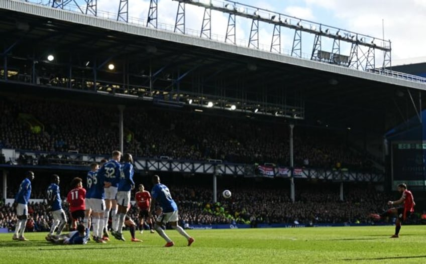 Bruno Fernandes brought Man Utd back into the game with a free-kick