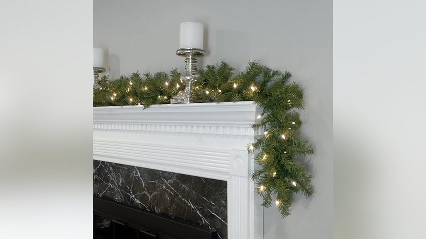 The ideal lights for a mantel or doorway. 