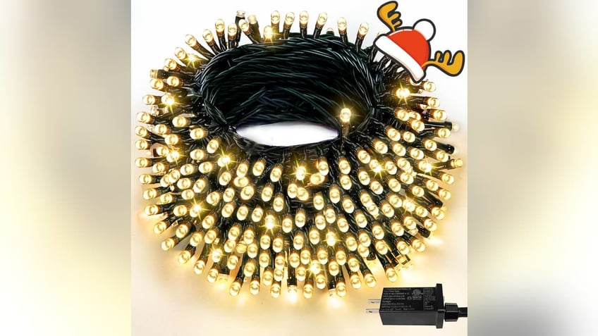 This roll of lights is big enough to decorate your entire home. 