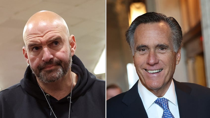 Sen. Fetterman and Sen. Mitt Romney