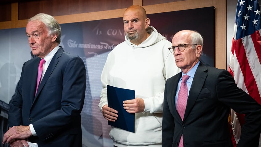 fetterman reignites dress code bickering with senate colleagues after menendez bribery charges