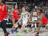 Fever, Caitlin Clark draw historic WNBA crowd in loss to Aces: 'There was just mobs of people'