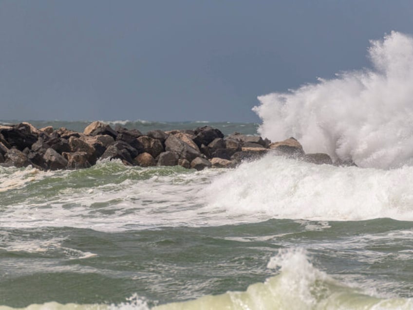 Hurricane Barry - stock photo