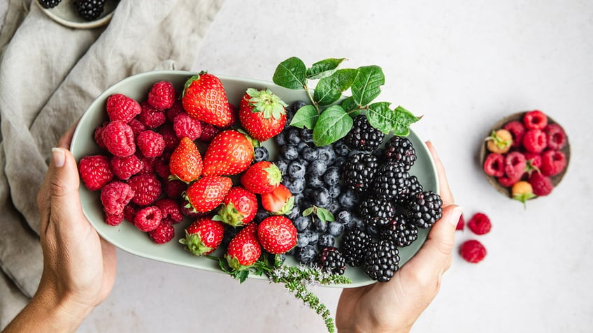 Mixed berry salad