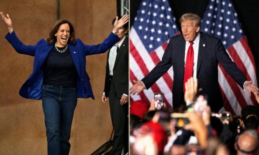 Kamala Harris and Donald Trump will make a final blitz of the US swing states