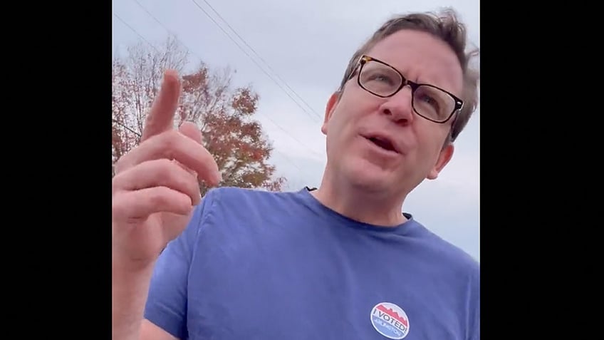 finger wagging dem voter loses it on gop poll worker in curse laden rant unhinged