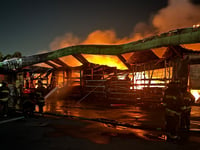 Fire breaks out at California warehouse, firefighters contain blaze