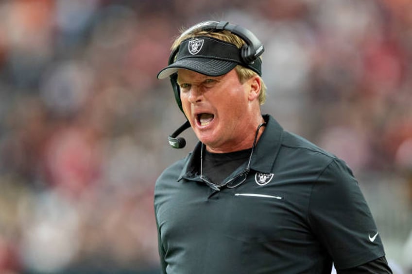 fired nfl coach jon gruden said to be big wildcard candidate for indiana head coaching job